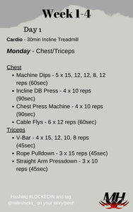 Shredded Program: Transform Your Body in 12 Weeks!